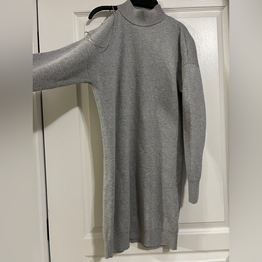 Michael Kors Gray Sweater Dress